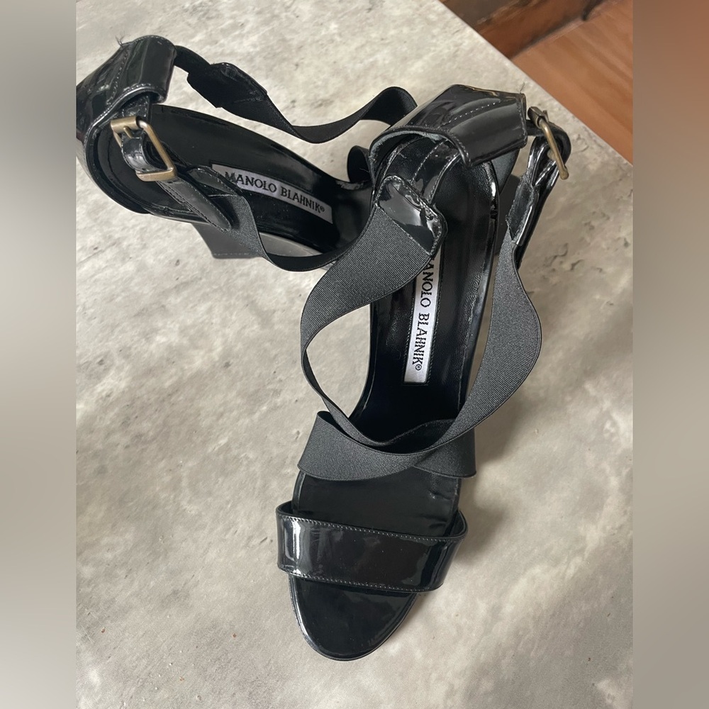 Manolo Blahnik Wedge Heels